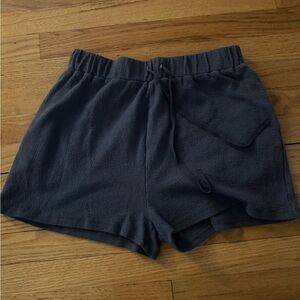 Blu Pepper Dark Gray Athletic Shorts